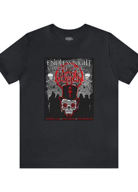 Endless Night Vampire Ball - Black Magick New Orleans 2019 Vintage Tee