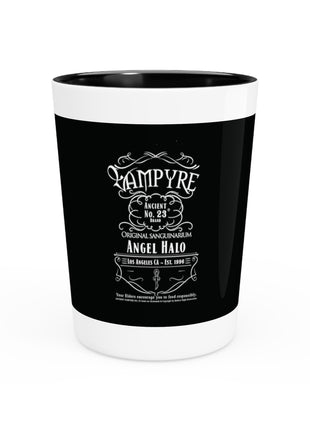 Angel Halo B/W Shot Glass