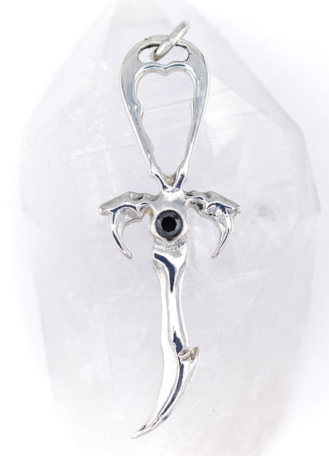 Black Diamond & 925 Silver 2nd Generation Standard Vampire Legacy Ankh - Limited Edition