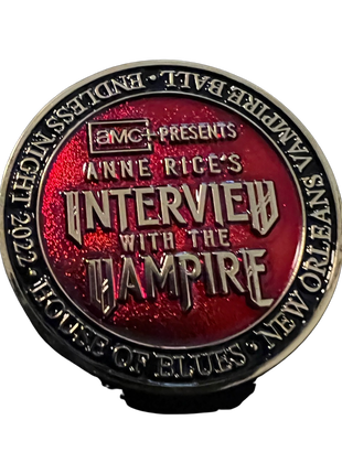 AMC Interview with The Vampire Endless Night Nola 2022 Challenge Coin