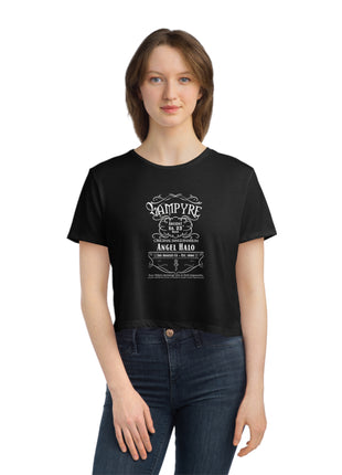 Angel Halo - Women's Premium Cropped Tee