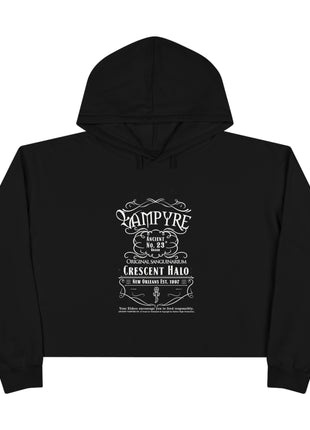 Crescent Halo - Crop Hoodie