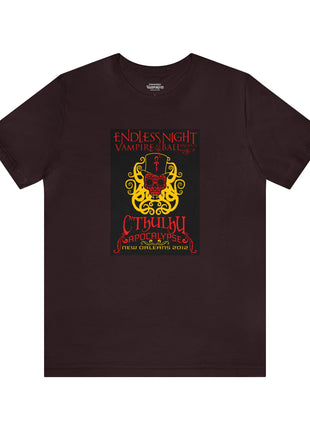 Endless Night Vampire Ball C'thulhu Apocalypse - New Orleans 2012 Vintage Tee