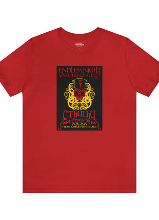Endless Night Vampire Ball C'thulhu Apocalypse - New Orleans 2012 Vintage Tee