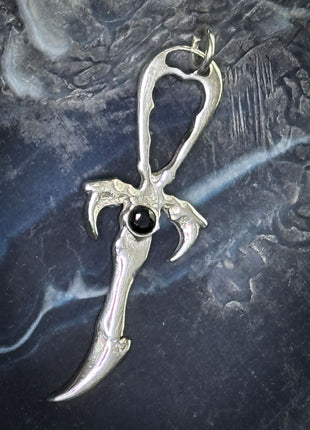 Black Sapphire & 925 Silver 2nd Generation Standard Vampire Legacy Ankh - Limited Edition