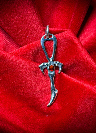 Fire Citrine & 925 Silver 2nd Generation Legacy Ankh - Limited Edition