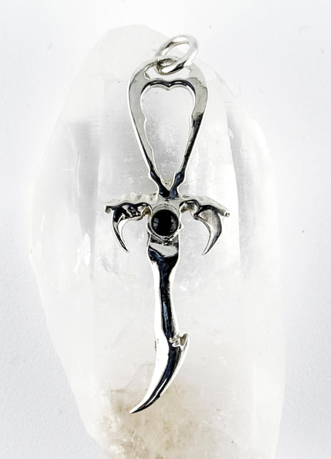 Black Onyx & 925 Silver 2nd Generation Standard Vampire Legacy Ankh - Limited Edition