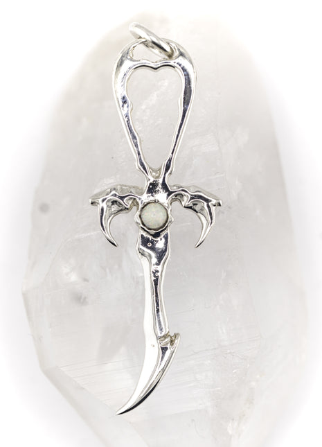 Opal & 925 Silver 2nd Generation Standard Vampire Legacy Ankh - Limited Edition