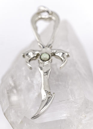 Opal & 925 Silver 2nd Generation Standard Vampire Legacy Ankh - Limited Edition