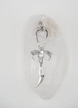 Pre-Order White Sapphire & 925 Silver 2nd Generation Standard Vampire Legacy Ankh - Limited Edition