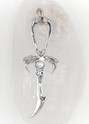 Pre-Order White Sapphire & 925 Silver 2nd Generation Standard Vampire Legacy Ankh - Limited Edition